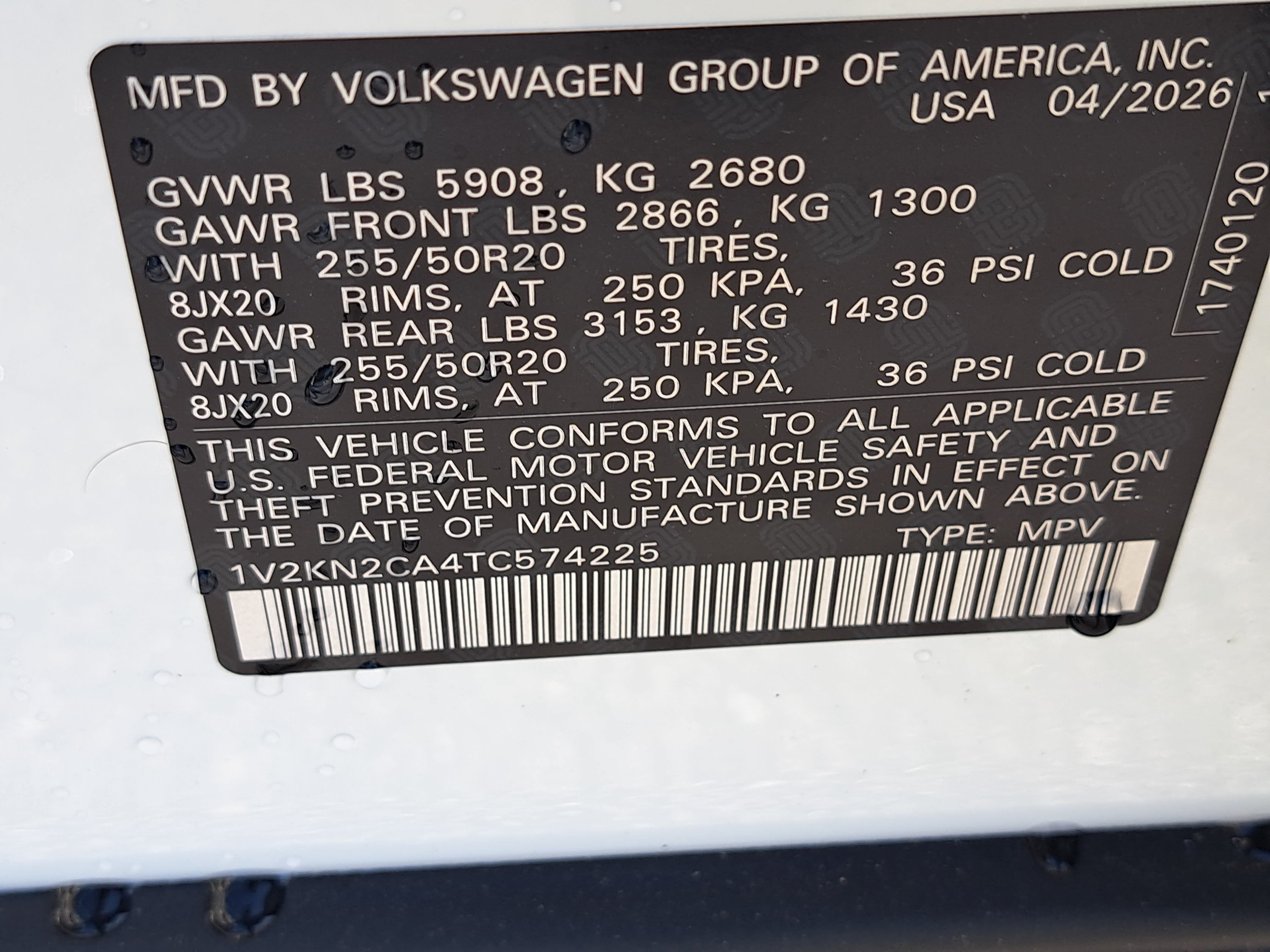 New 2026 Volkswagen Atlas SE AWD/4WD image 35