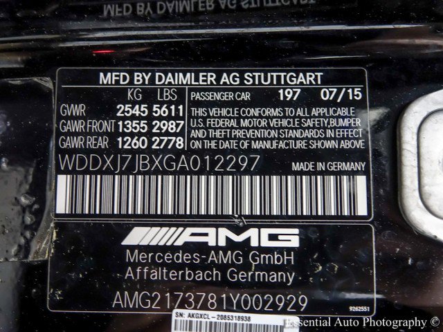 Used 2016 Mercedes-Benz S 63 AMG 4MATIC Coupe image 33