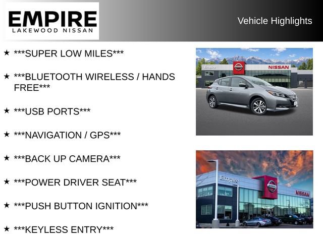 Used 2022 Nissan Leaf S Plus FWD video 2