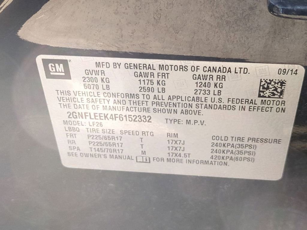 Used 2015 Chevrolet Equinox LS AWD/4WD image 27