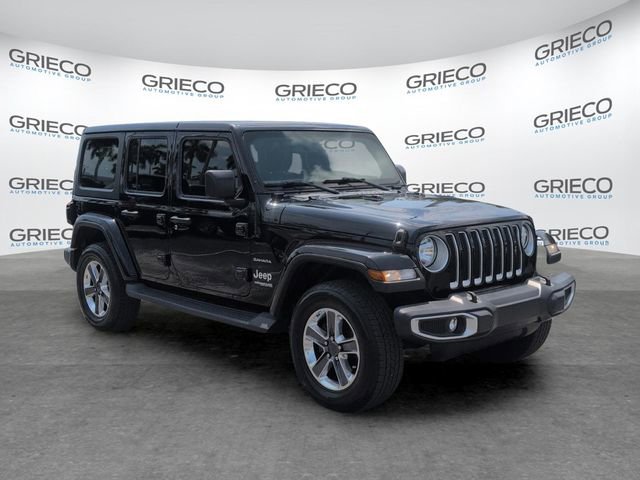 Used 2021 Jeep Wrangler Unlimited Sahara AWD/4WD video 1