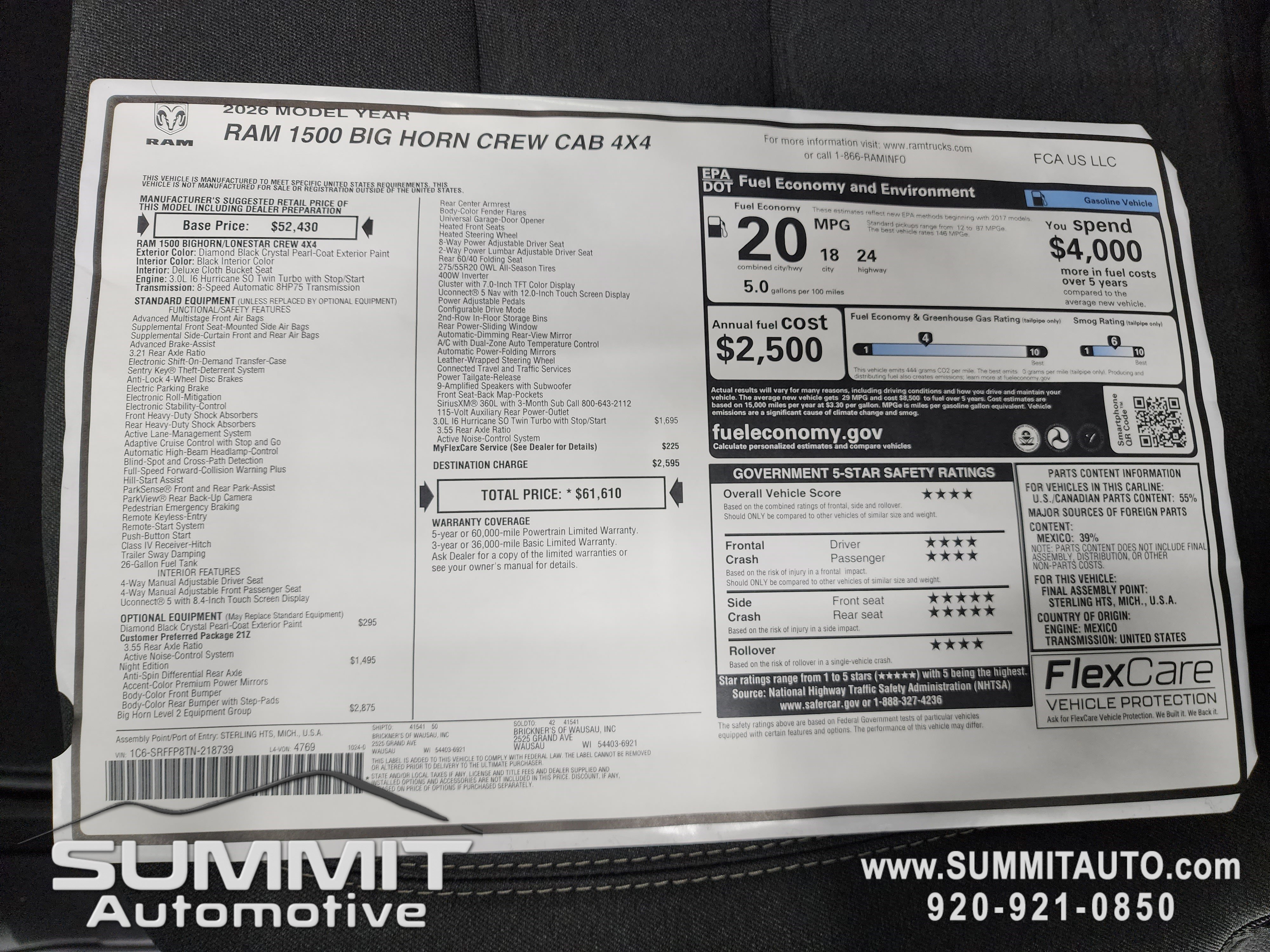 New 2026 RAM 1500 Big Horn image 34