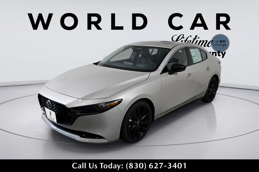 New 2025 MAZDA MAZDA3 2.5 Turbo Sedan w/Premium Plus AWD/4WD image 3