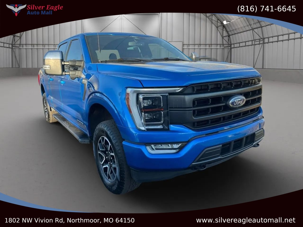 Used 2021 Ford F150 Lariat w/ Equipment Group 502A High image 3