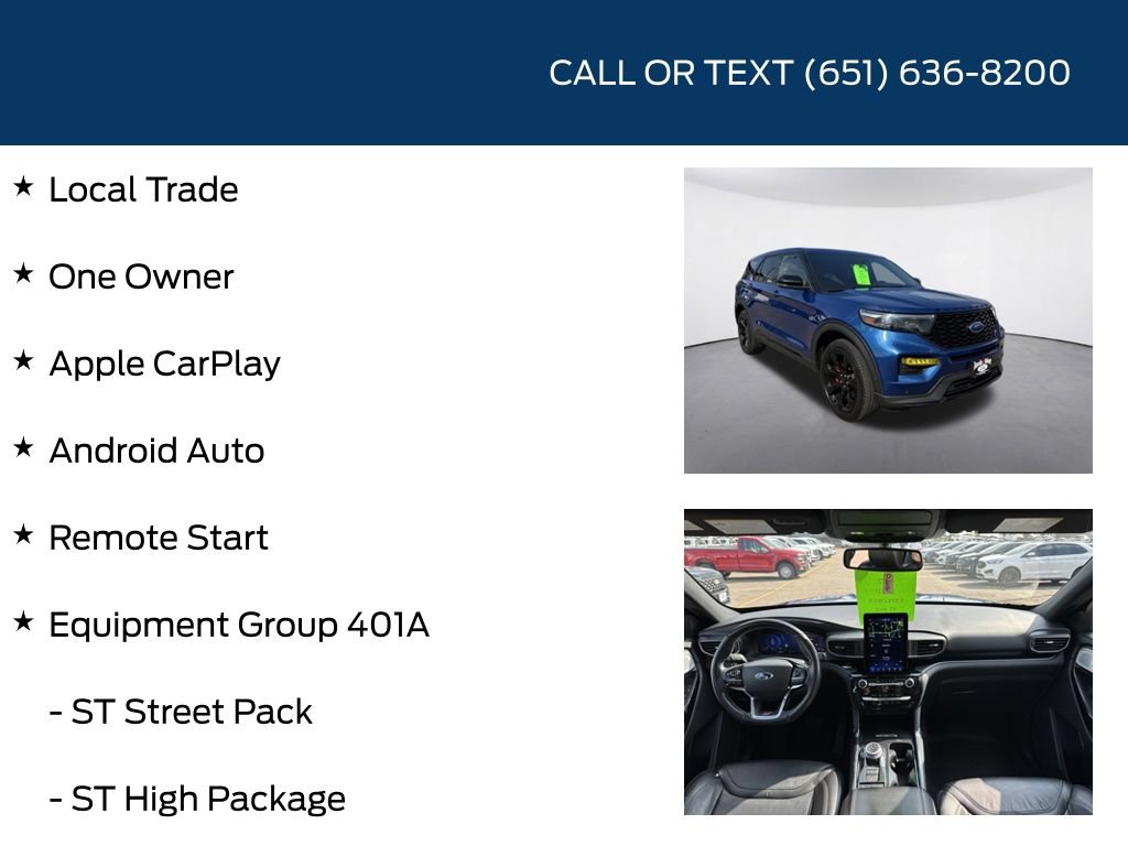 Used 2022 Ford Explorer ST w/ Equipment Group 401A AWD/4WD image 5