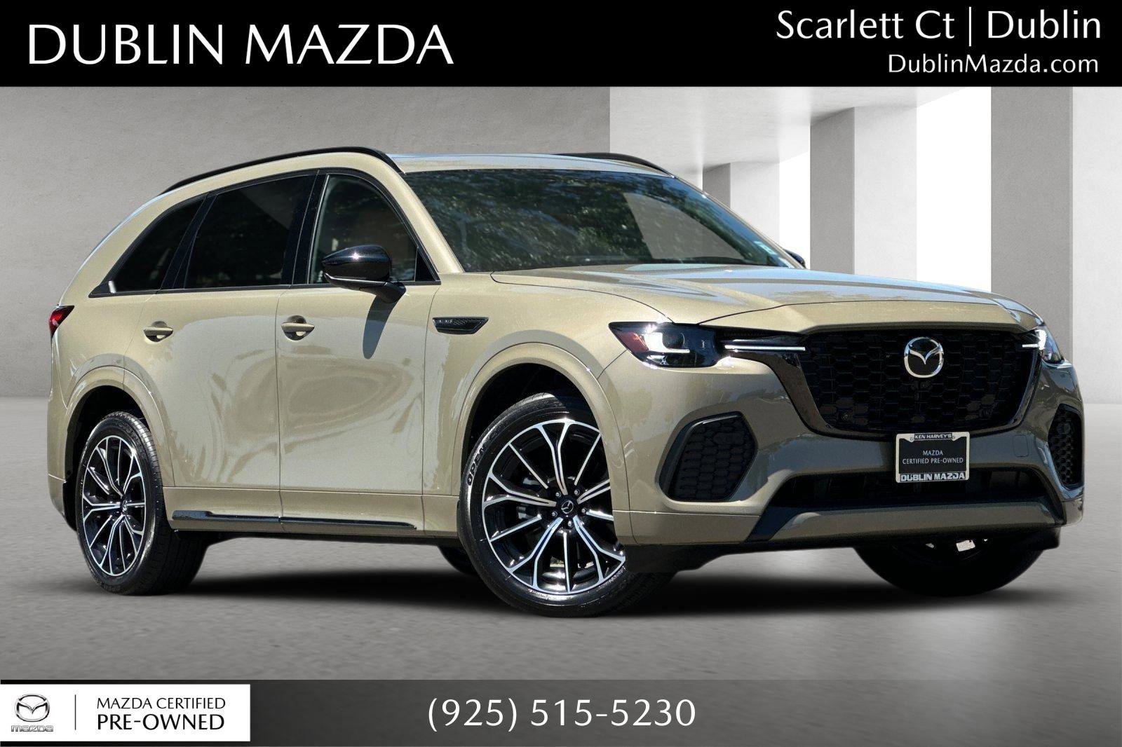 Certified 2025 MAZDA CX-70 3.3 Turbo S w/ Premium Plus