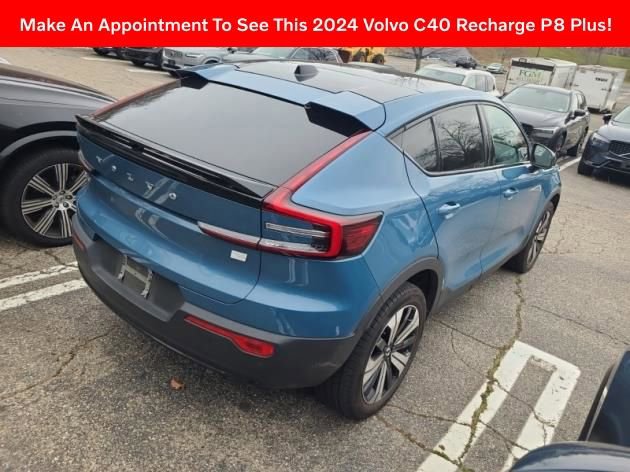 Certified 2024 Volvo C40 P8 Recharge Plus w/ Climate Package image 2