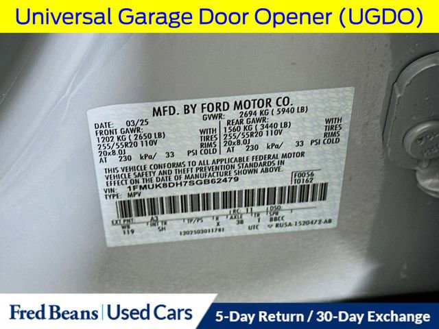 Certified 2025 Ford Explorer Active w/ Active Comfort Package image 39