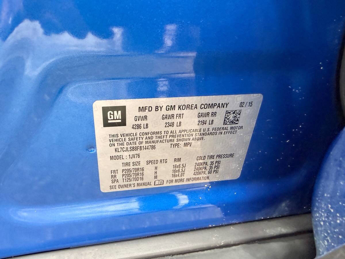 Used 2015 Chevrolet Trax LT w/ LT Plus Package image 7