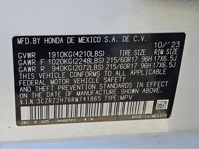 Used 2024 Honda HR-V EX-L image 23