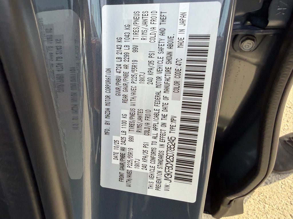 New 2025 MAZDA CX-5 Carbon Edition image 36