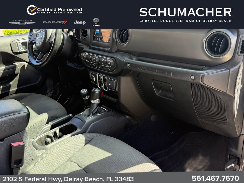 Certified 2022 Jeep Wrangler Unlimited Sport AWD/4WD image 13
