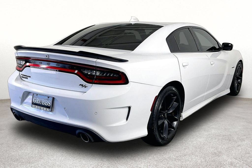 Used 2021 Dodge Charger R/T w/ Carbon/Suede Interior Package RWD image 4
