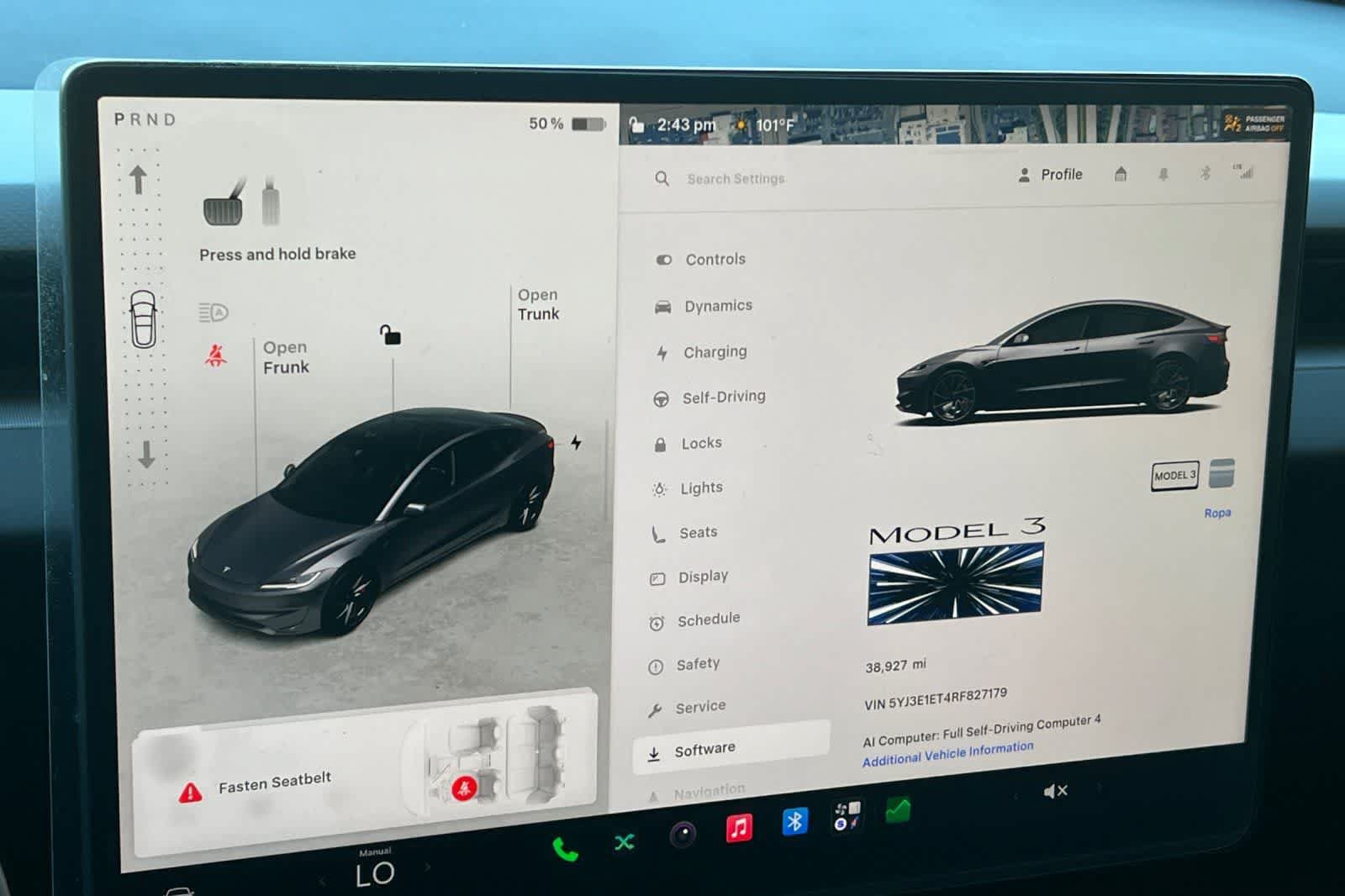 Used 2024 Tesla Model 3 Performance AWD/4WD image 35