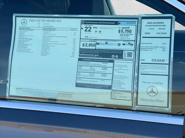 New 2026 Mercedes-Benz GLE 350 4MATIC image 18