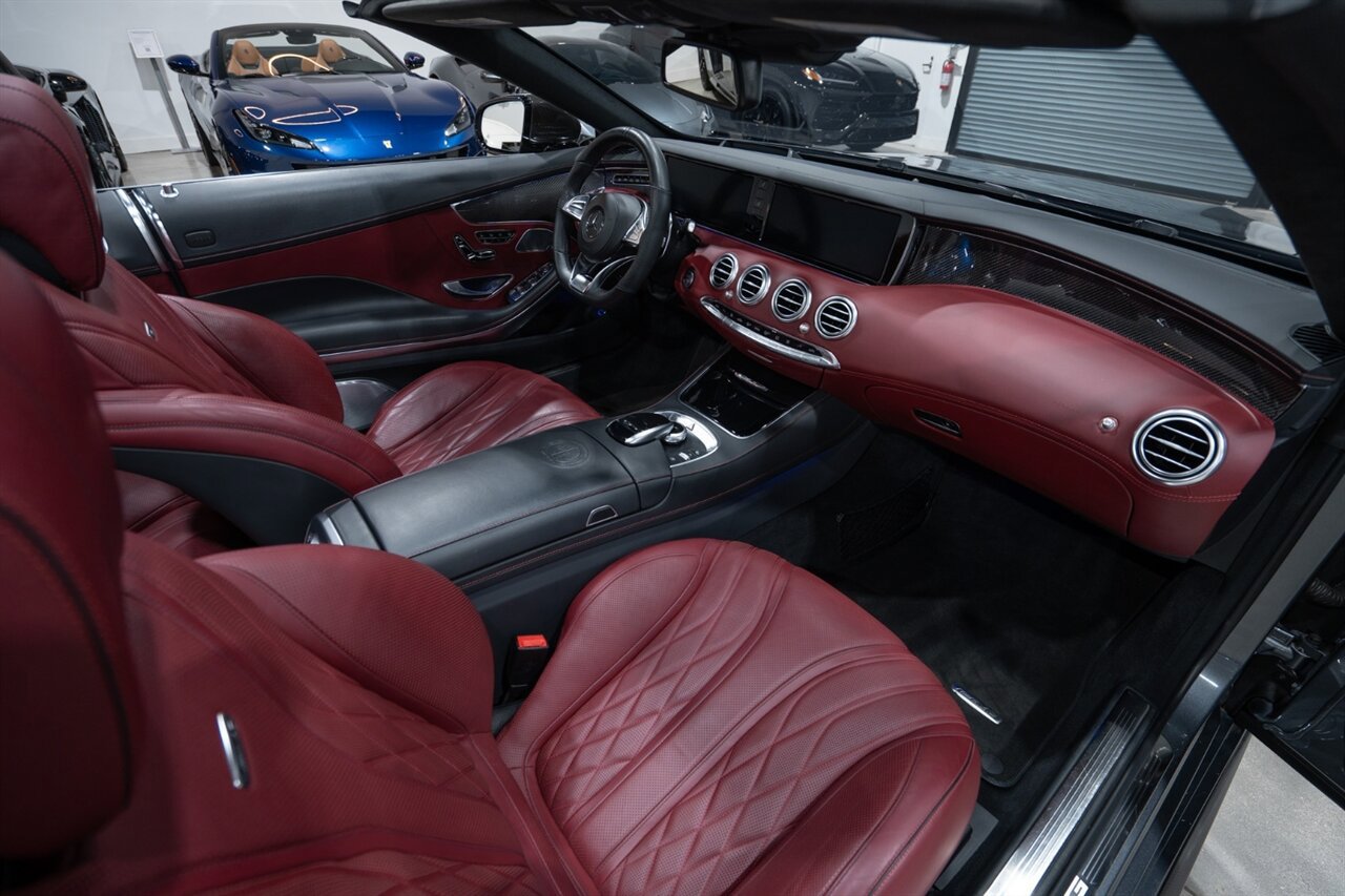 Used 2017 Mercedes-Benz S 63 AMG 4MATIC Cabriolet image 32