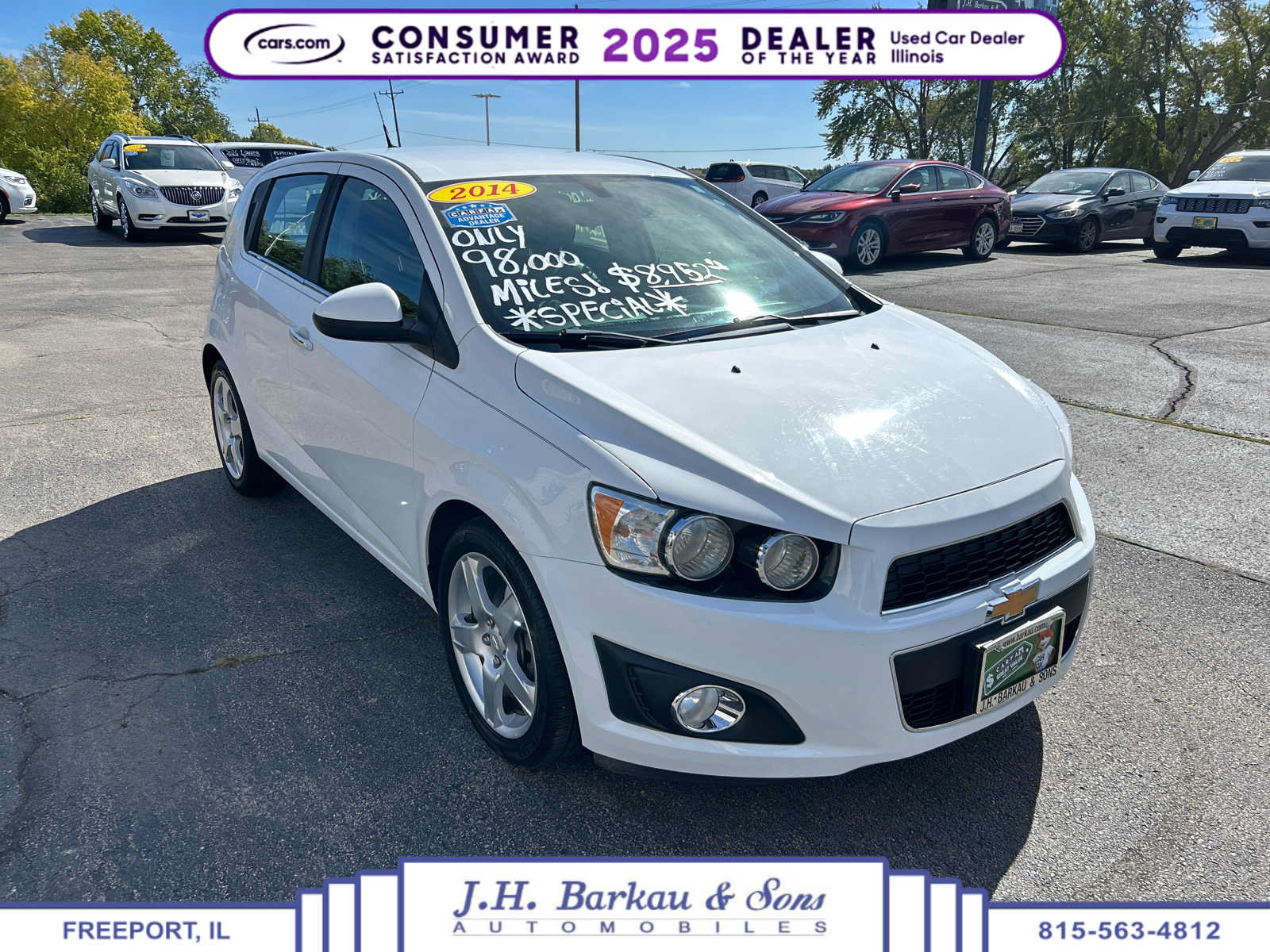 Used 2014 Chevrolet Sonic LTZ