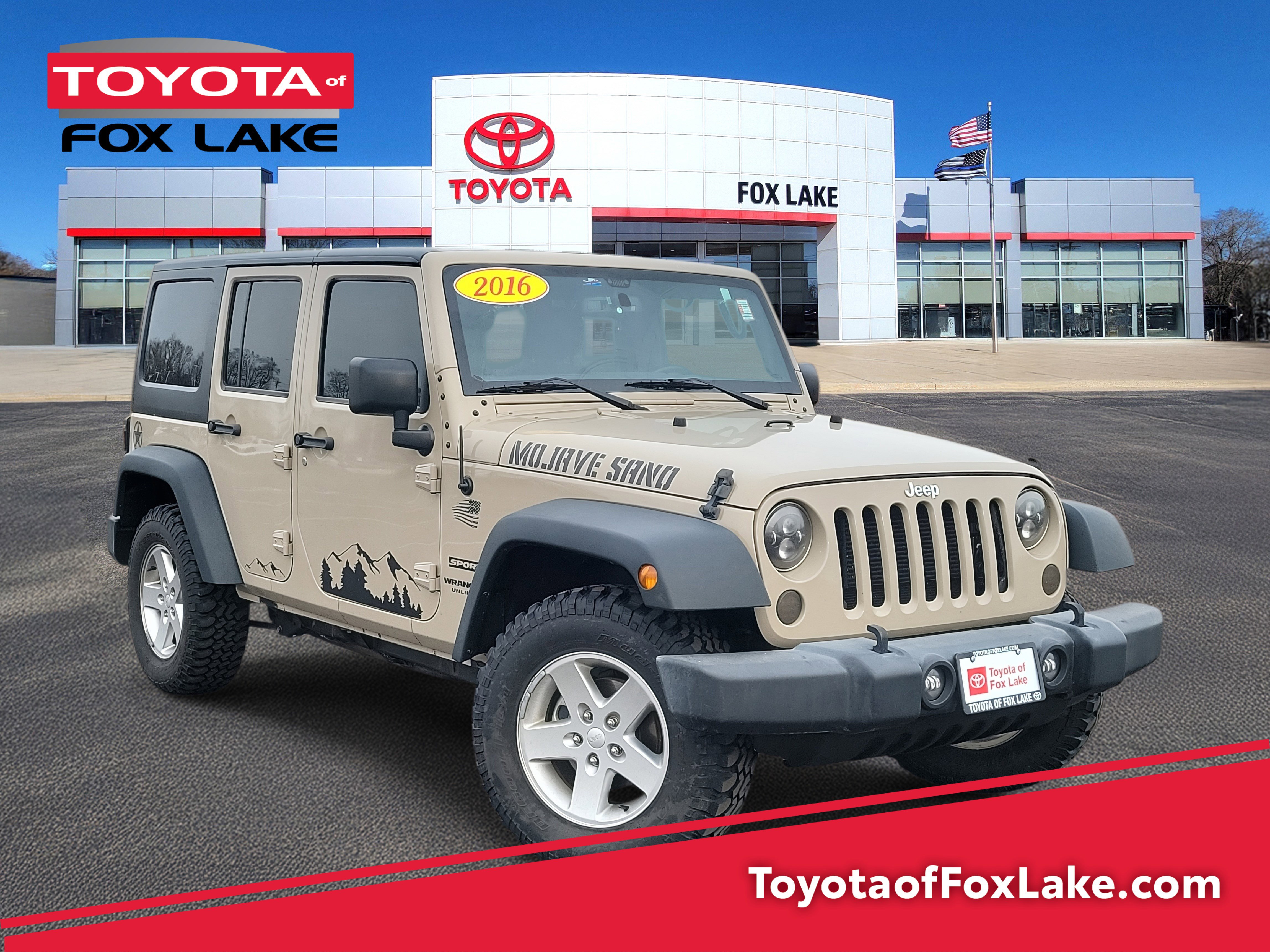 Used 2016 Jeep Wrangler Unlimited Sport w/ Quick Order Package 24S image 1