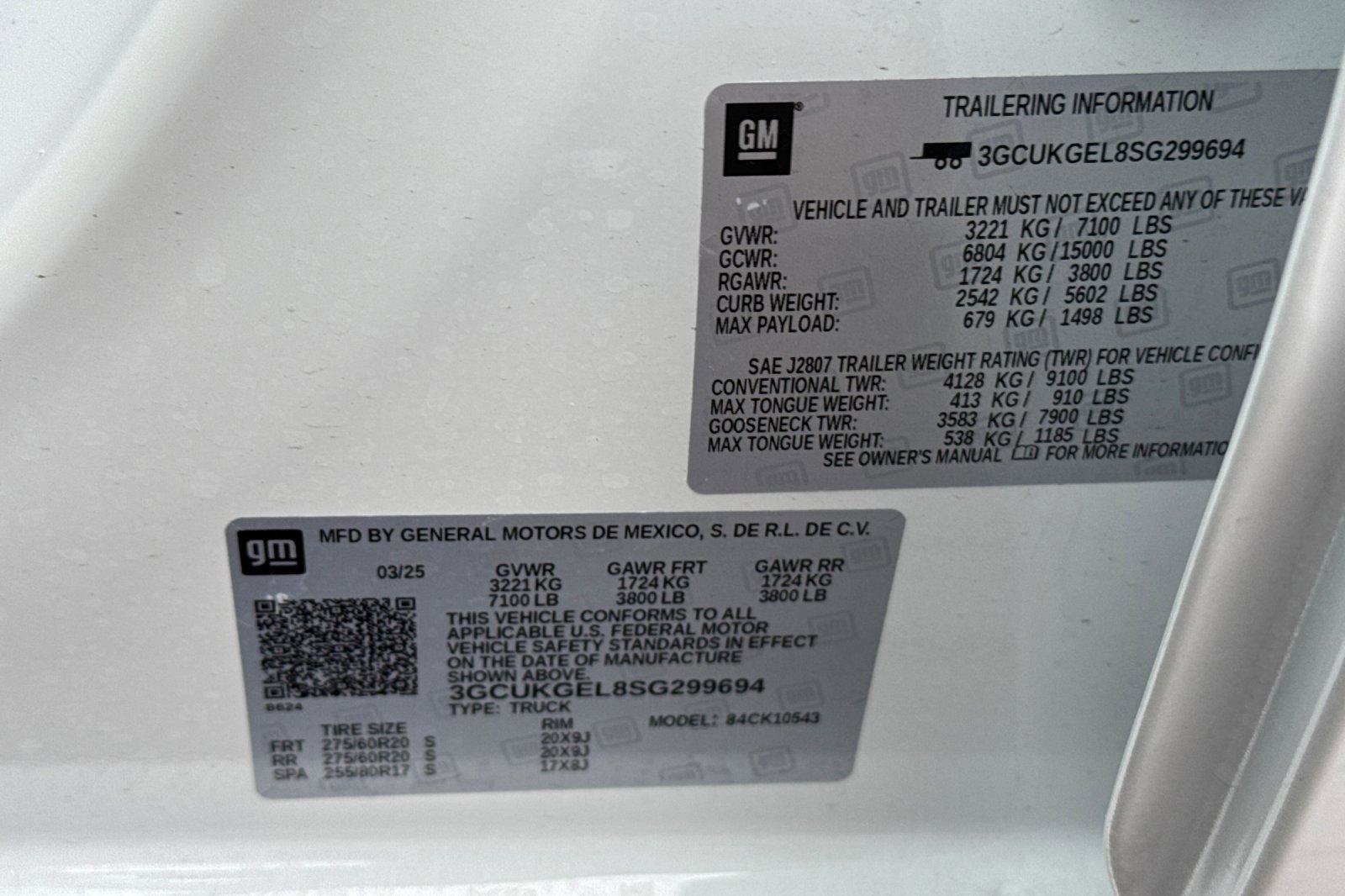 New 2025 Chevrolet Silverado 1500 LTZ image 38