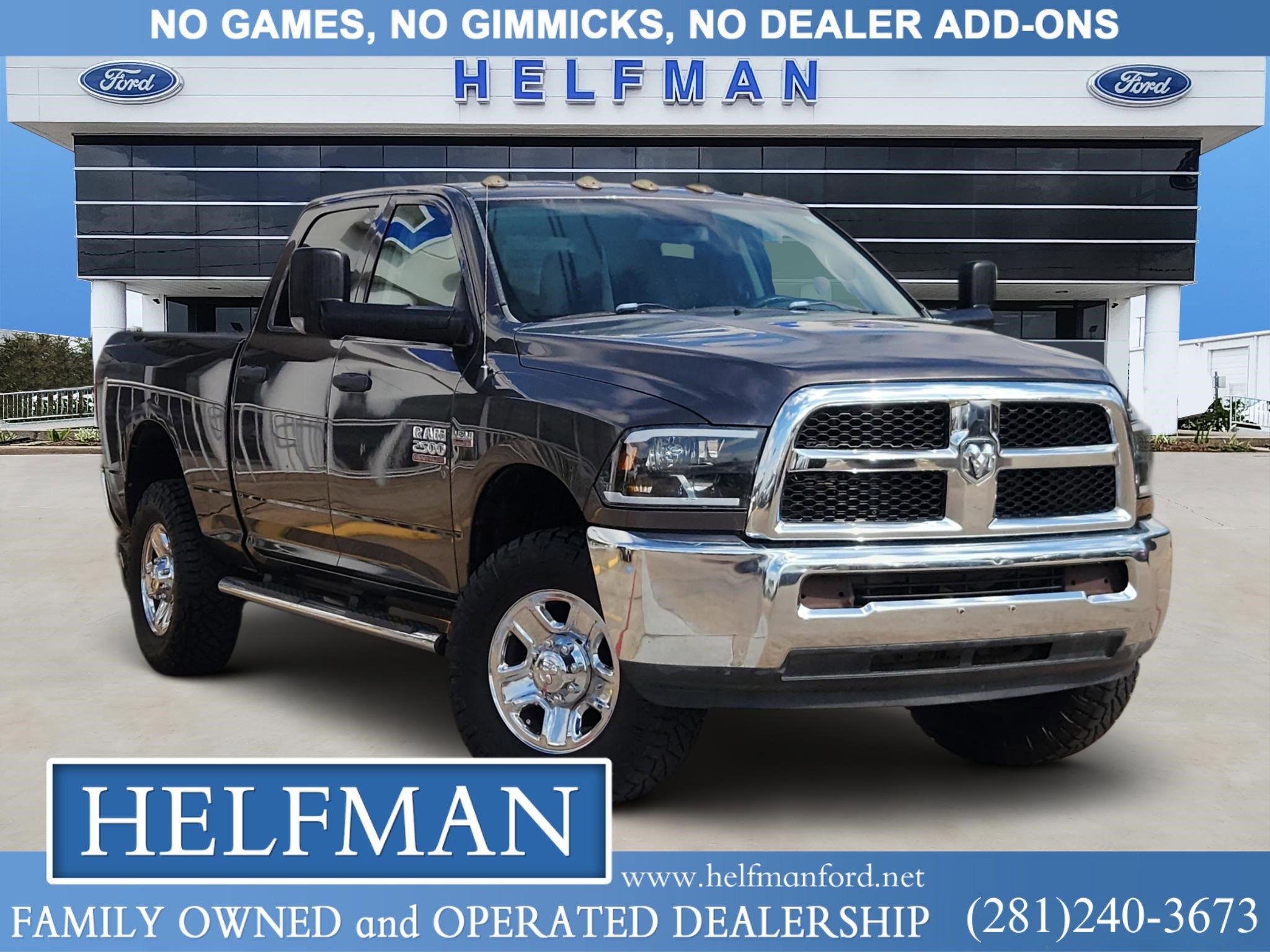 Used 2016 RAM 2500 Tradesman w/ Chrome Appearance Group