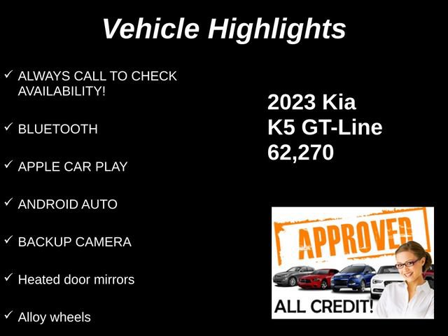 Used 2023 Kia K5 GT-Line w/ GT-Line Premium Package FWD image 9