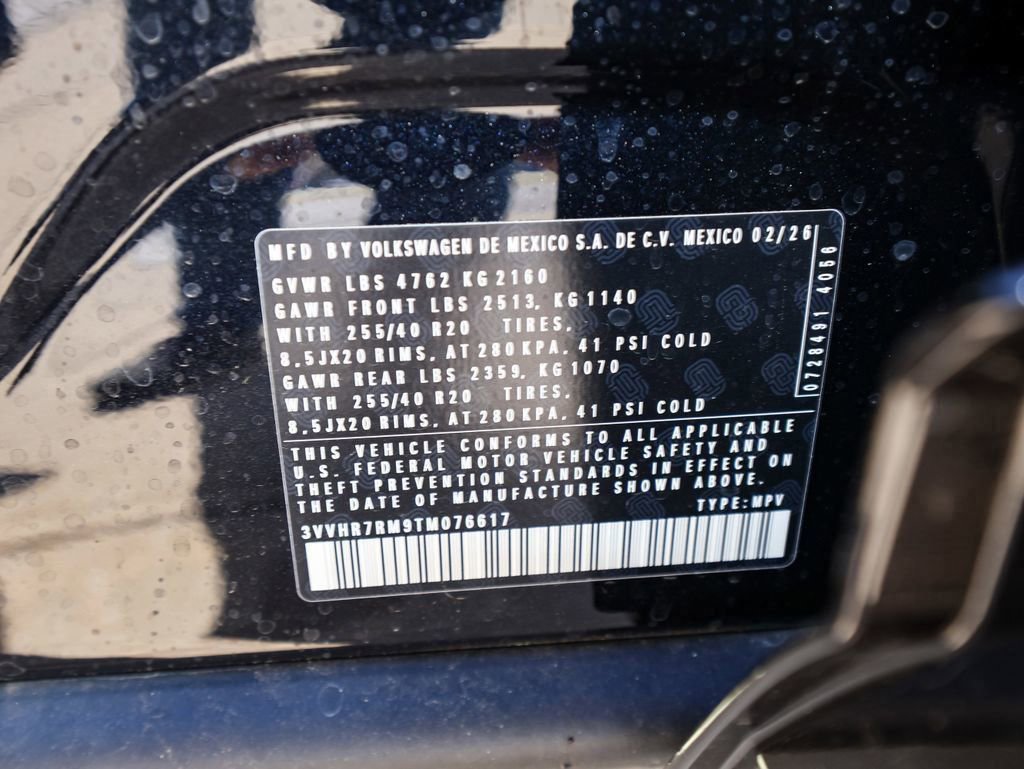 New 2026 Volkswagen Tiguan SE R-Line image 32