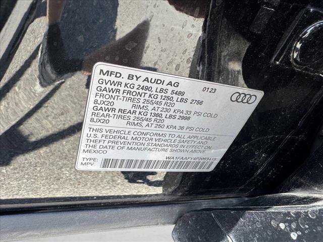 Used 2023 Audi Q5 2.0T Prestige w/ Prestige Package AWD/4WD image 20