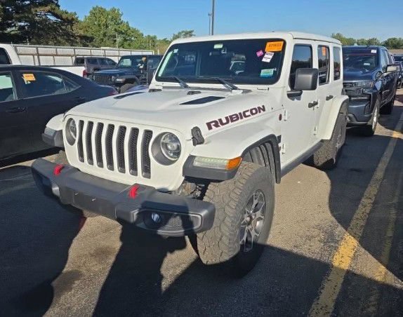 Used 2021 Jeep Wrangler Unlimited Rubicon w/ LED Lighting Group AWD/4WD image 1