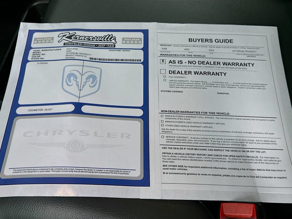 Used 2024 RAM 4500 Tradesman AWD/4WD image 32