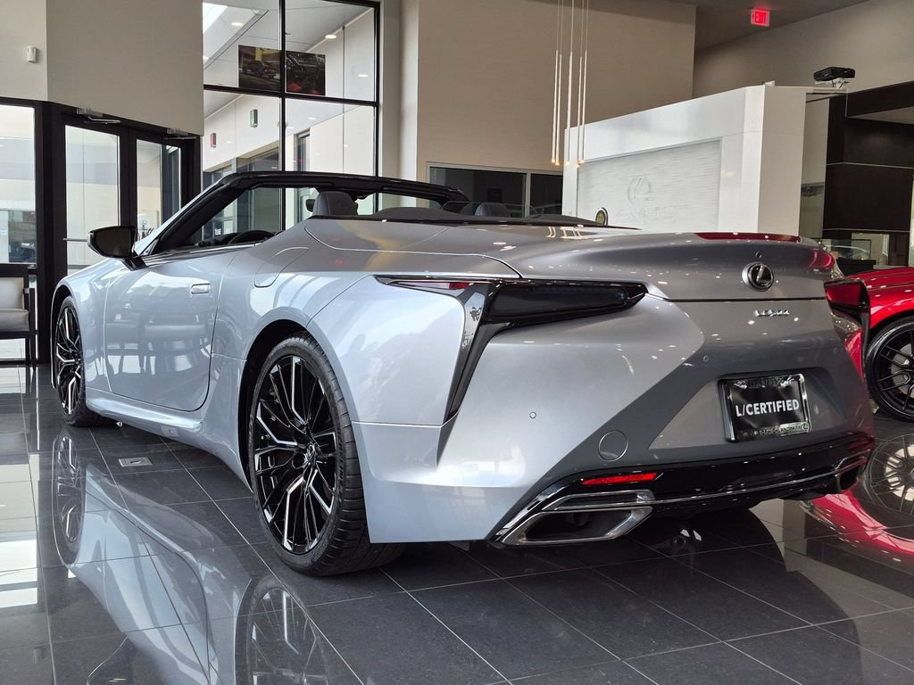 Certified 2022 Lexus LC 500 Convert w/ Accessory Package RWD image 6
