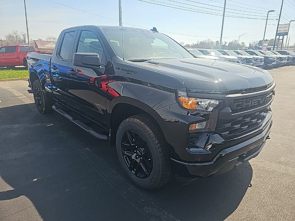 New 2026 Chevrolet Silverado 1500 Custom w/ Turbomax Blackout Package AWD/4WD image 3