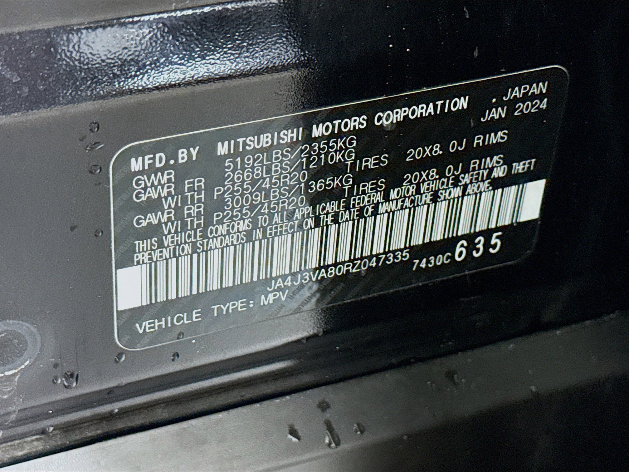 Used 2024 Mitsubishi Outlander SE Black Edition image 40