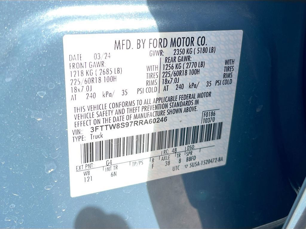 Used 2024 Ford Maverick Lariat w/ 4K Tow Package image 32