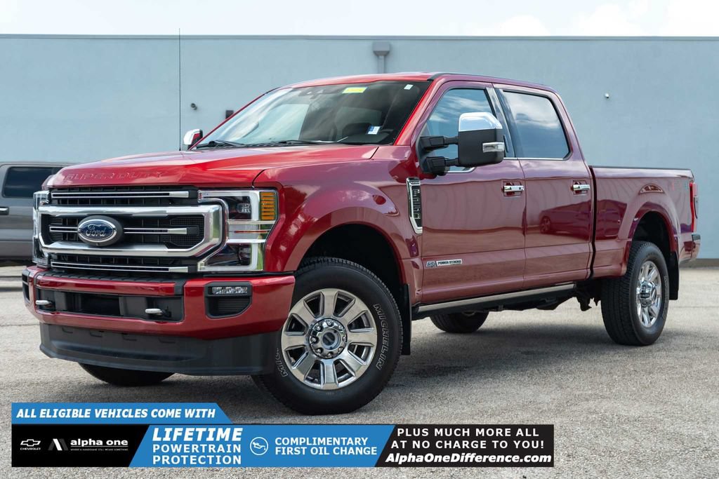Used 2021 Ford F250 Platinum AWD/4WD video 1
