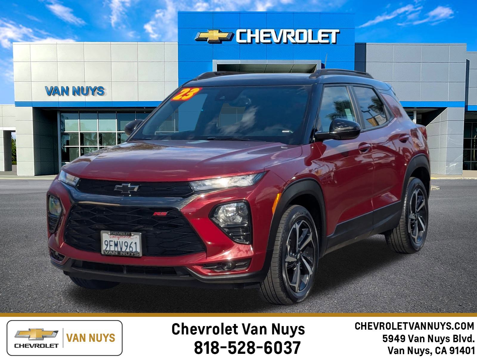 Certified 2023 Chevrolet TrailBlazer RS w/ Convenience Package