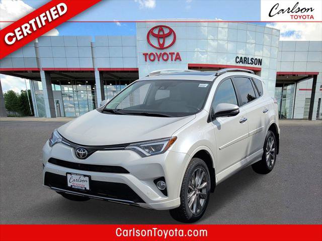 Certified 2017 Toyota RAV4 Platinum w/ All Weather Liner Package AWD/4WD image 1