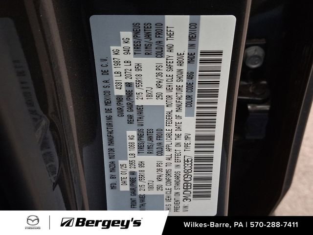 Certified 2025 MAZDA CX-30 AWD 2.5 S w/ Select Sport Pkg image 20