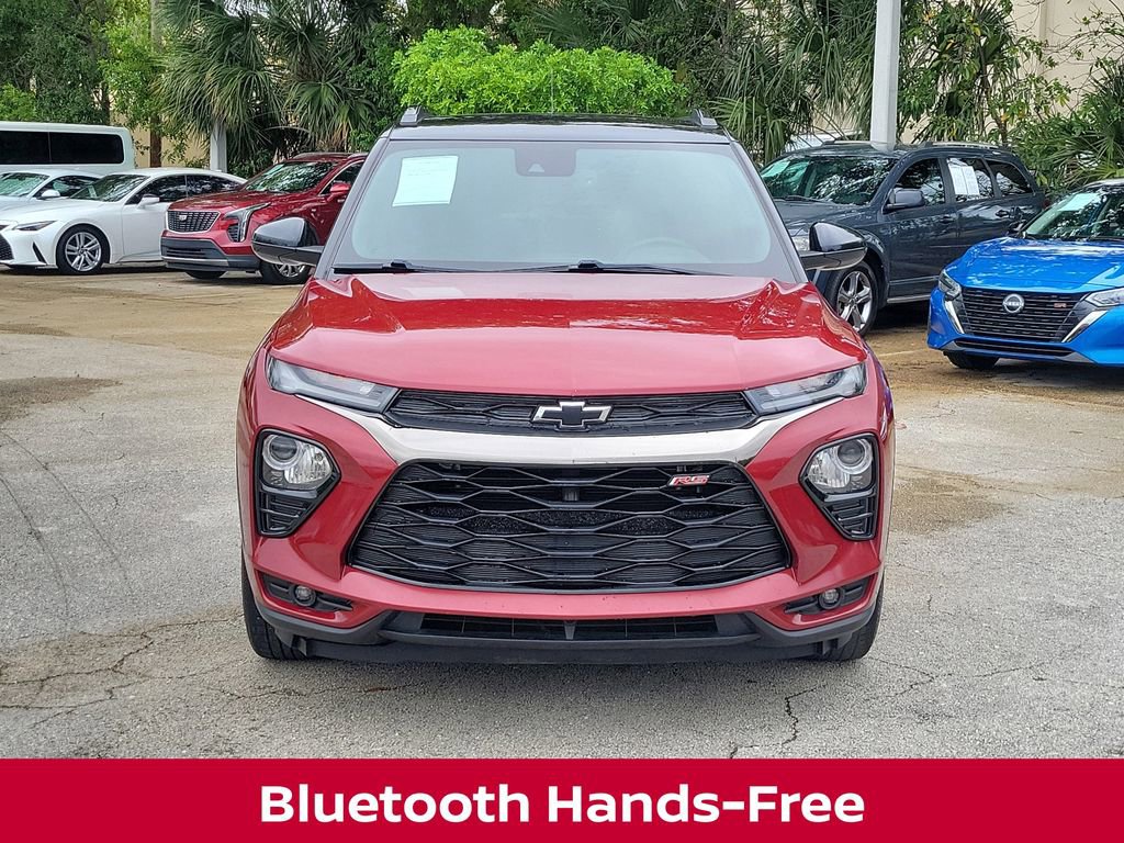 Used 2021 Chevrolet TrailBlazer RS w/ Technology Package FWD image 10