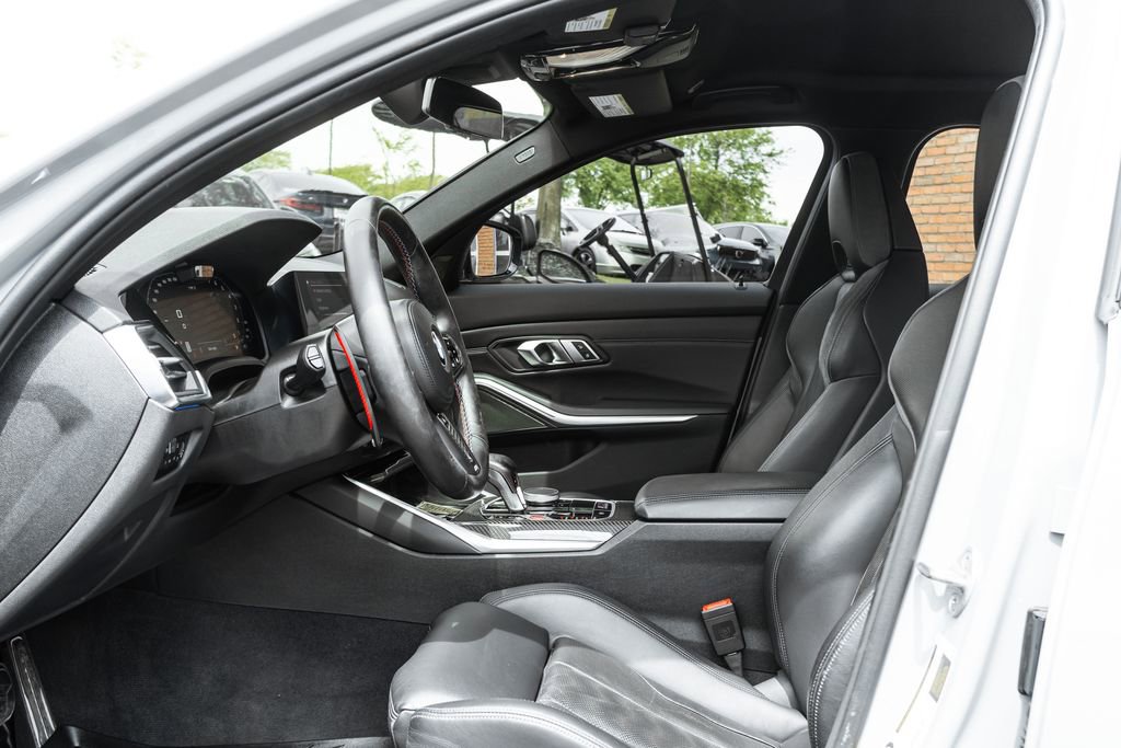 Used 2021 BMW M3 Competition w/ M Carbon Exterior Package RWD image 30