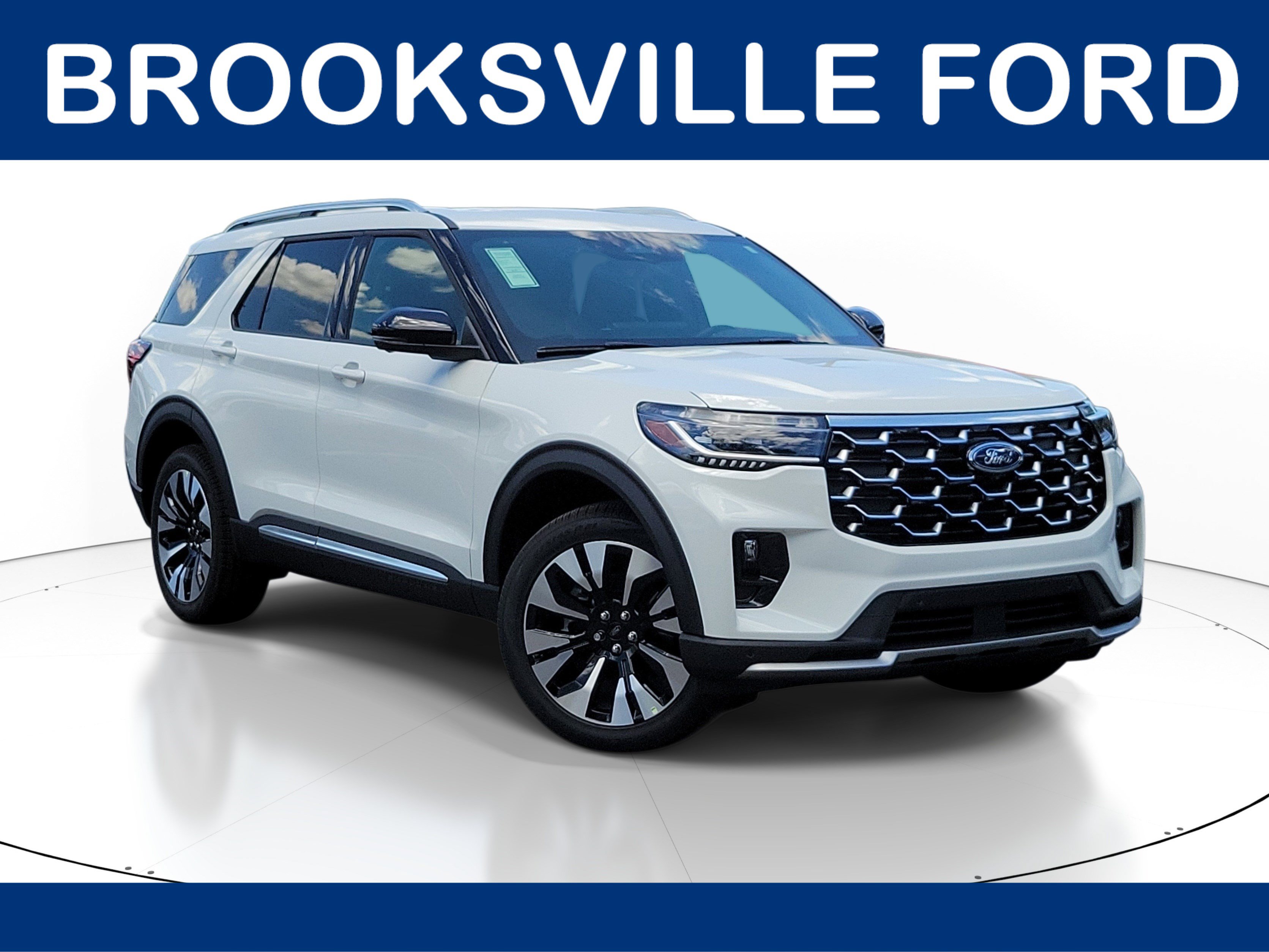 New 2026 Ford Explorer Platinum w/ LUX Leather Package AWD/4WD image 1
