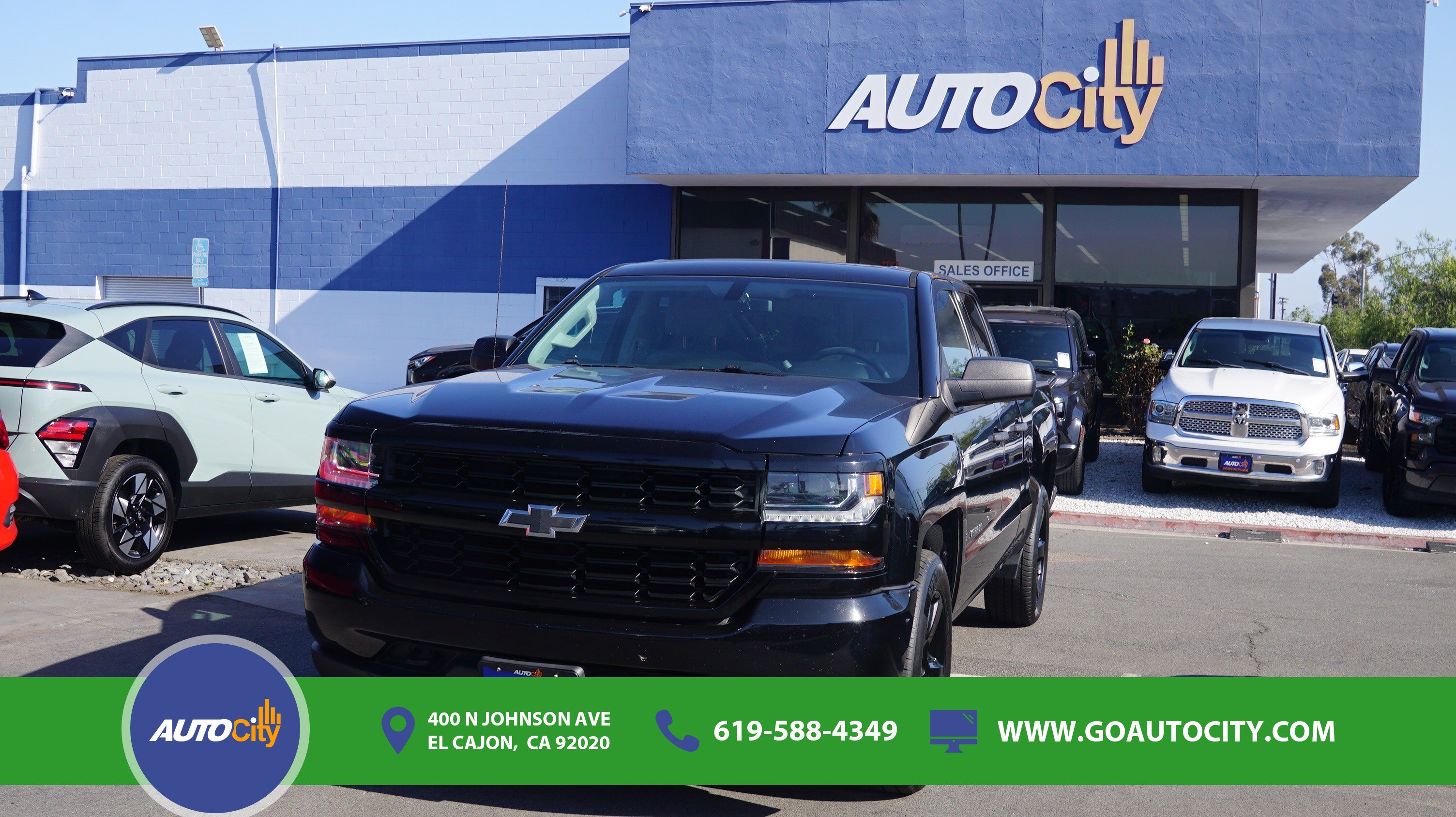 Used 2017 Chevrolet Silverado 1500 Custom RWD image 1