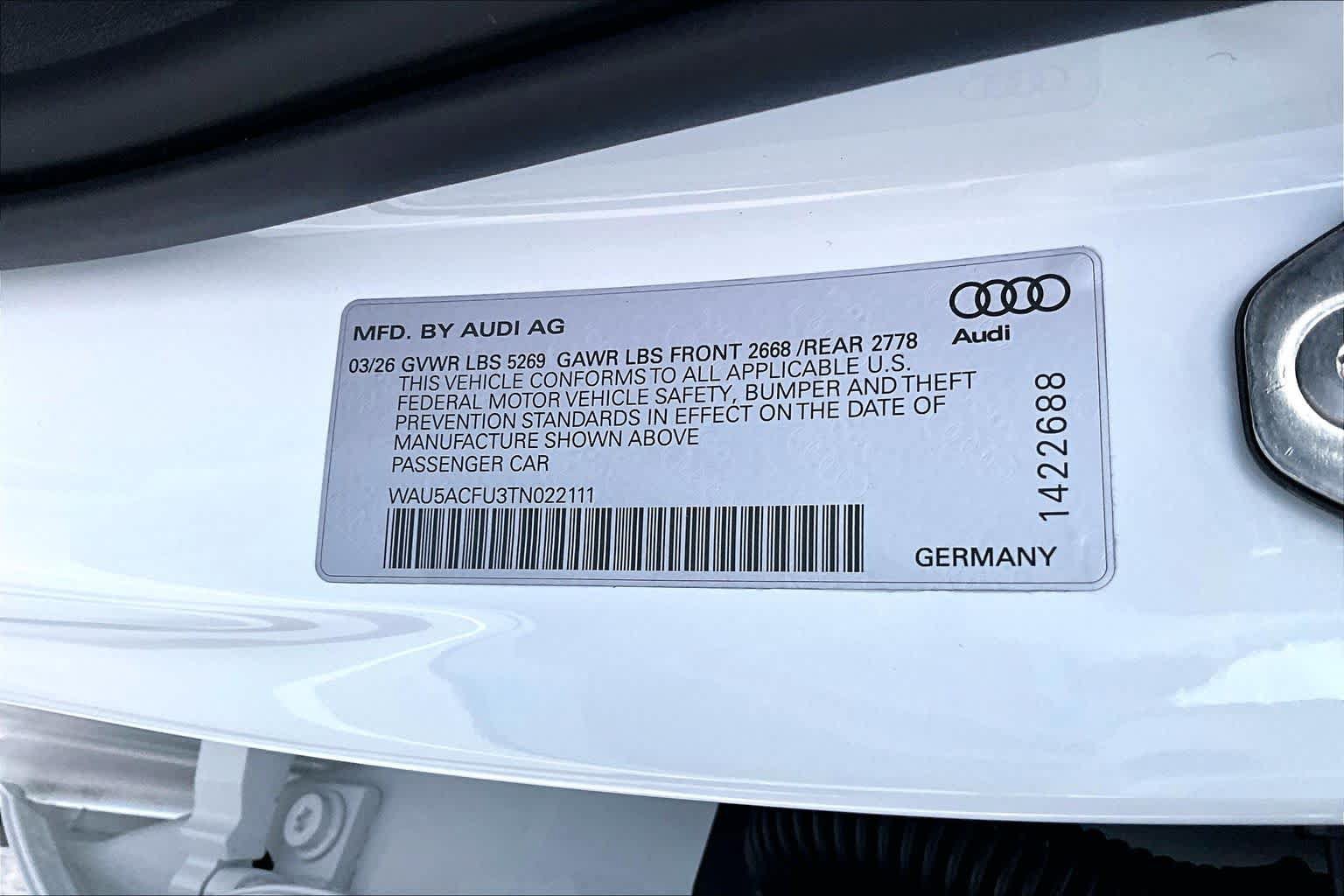 New 2026 Audi A5 Premium Plus AWD/4WD image 17