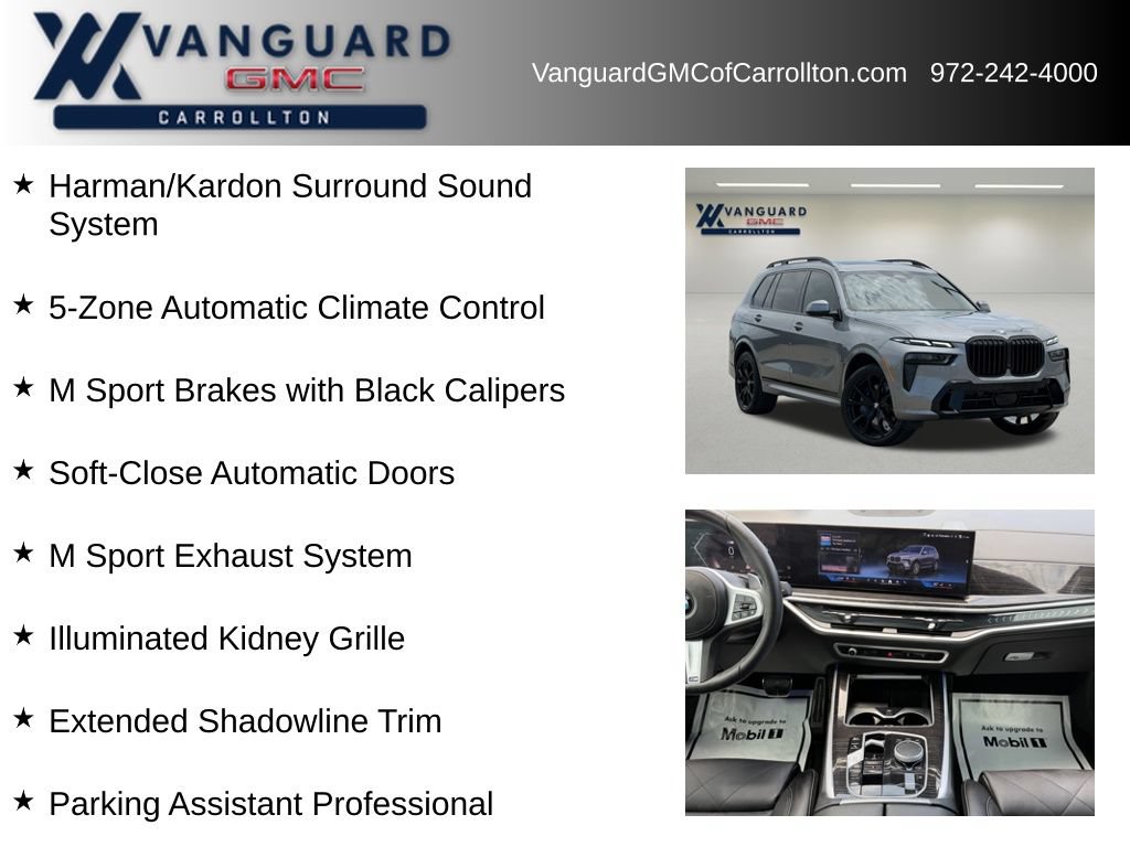 Used 2025 BMW X7 xDrive40i w/ M Sport Package AWD/4WD image 12