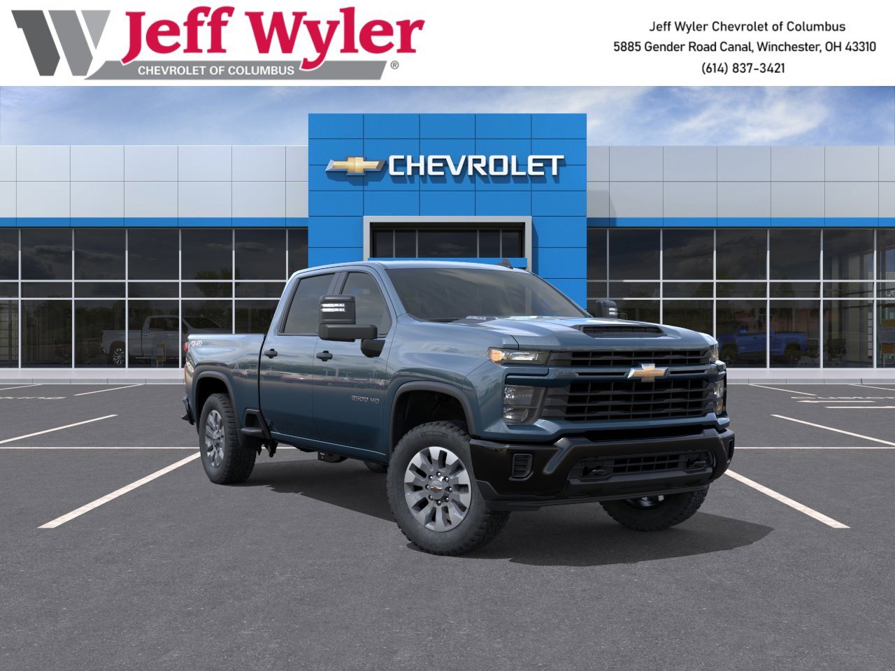 New 2026 Chevrolet Silverado 2500 Custom w/ Snow Plow Prep/Camper Package AWD/4WD image 1
