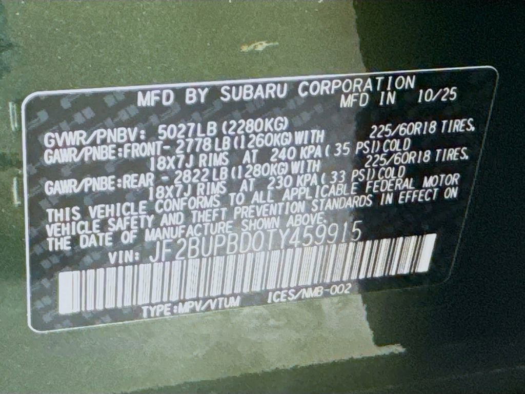 Certified 2026 Subaru Outback Premium image 42