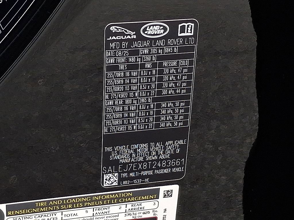 Certified 2026 Land Rover Defender 110 S AWD/4WD image 25