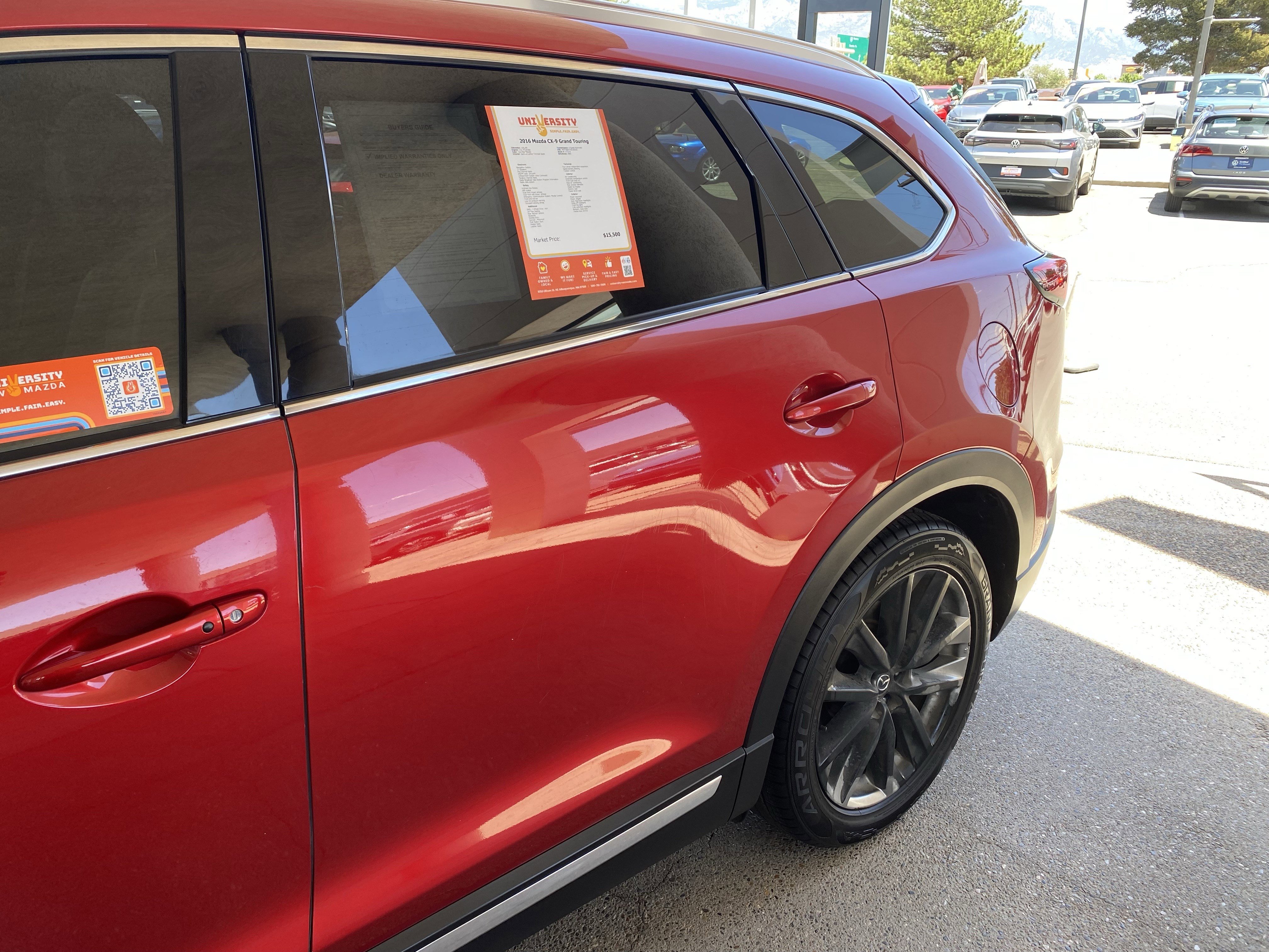Used 2016 MAZDA CX-9 Grand Touring AWD/4WD image 65