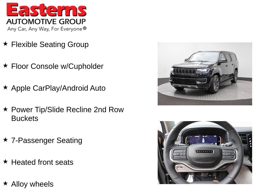 Used 2024 Jeep Wagoneer L Series II w/ Flexible Seating Group RWD image 13