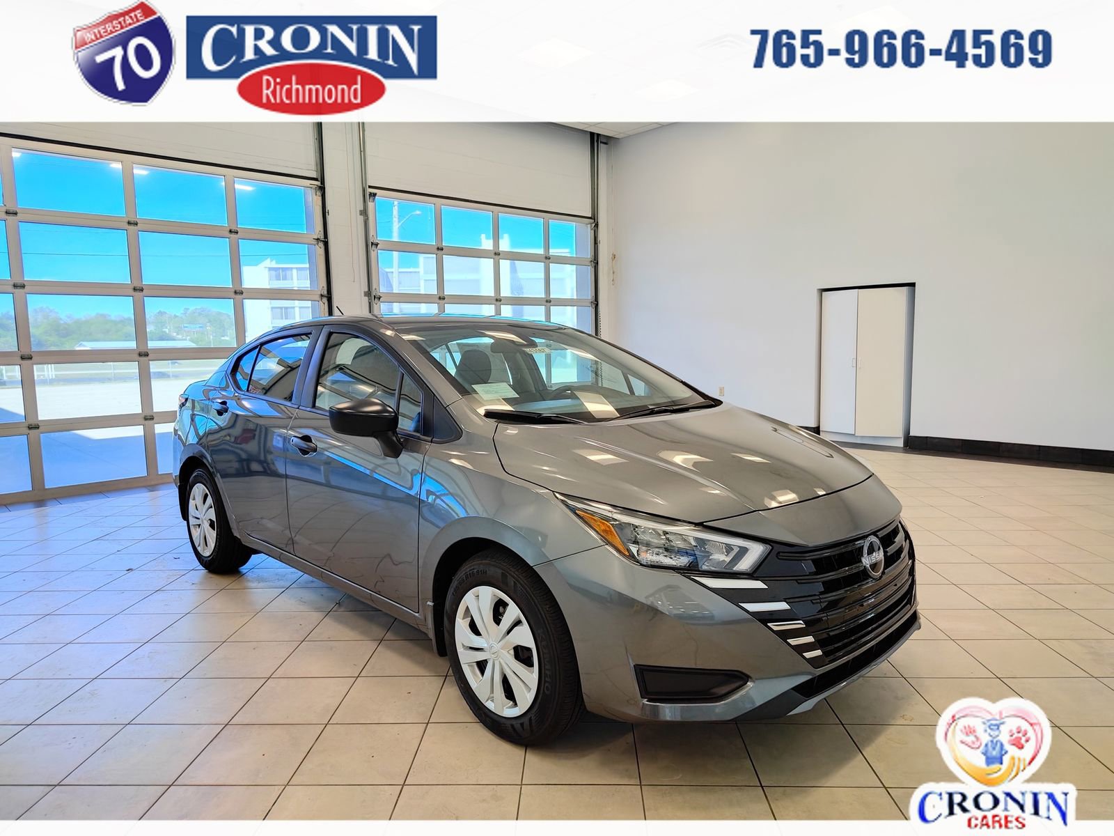 New 2025 Nissan Versa S w/ Trunk Package