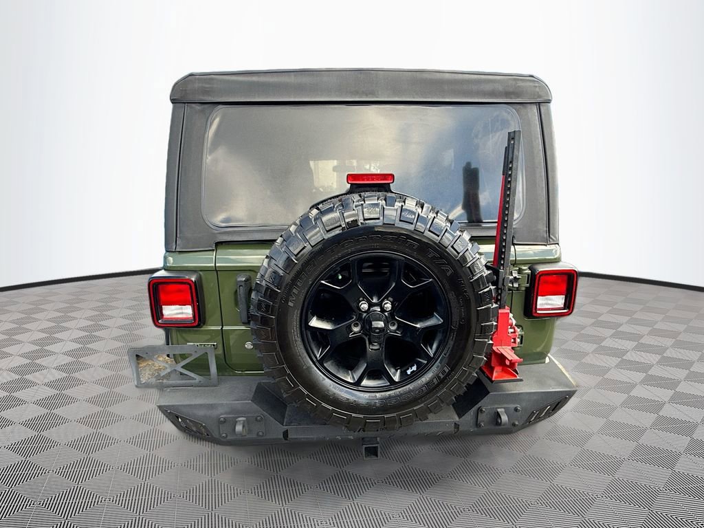Used 2021 Jeep Wrangler Unlimited Willys image 7